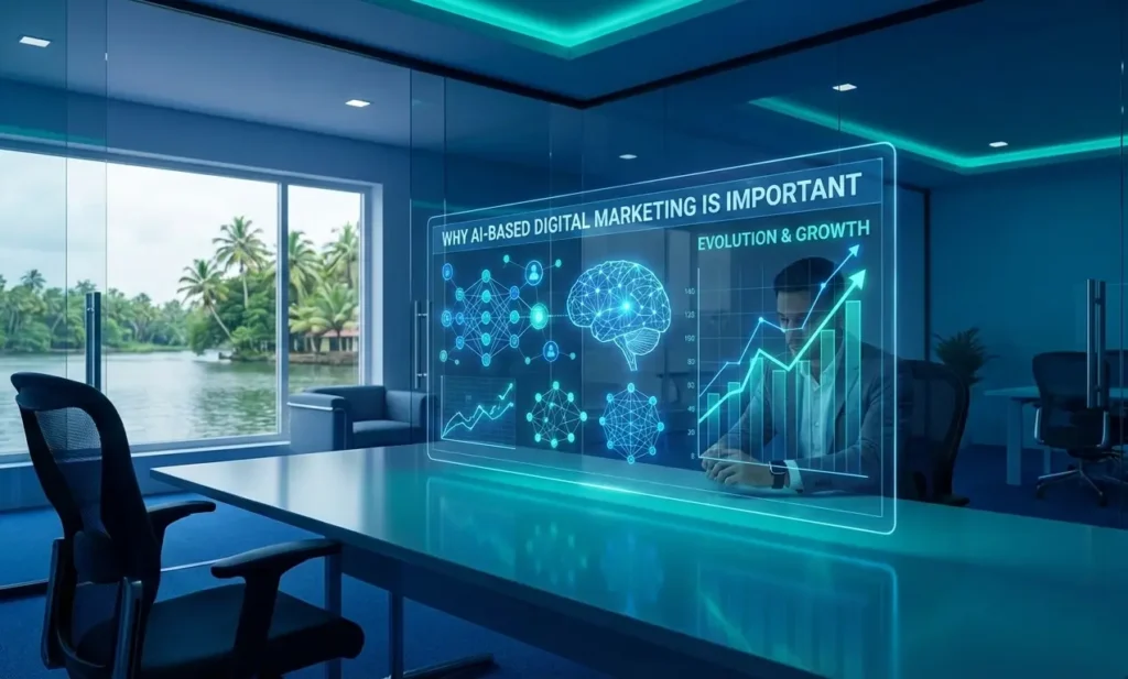 why AI based digital marketing is important for business growth in Kerala. blog hero image